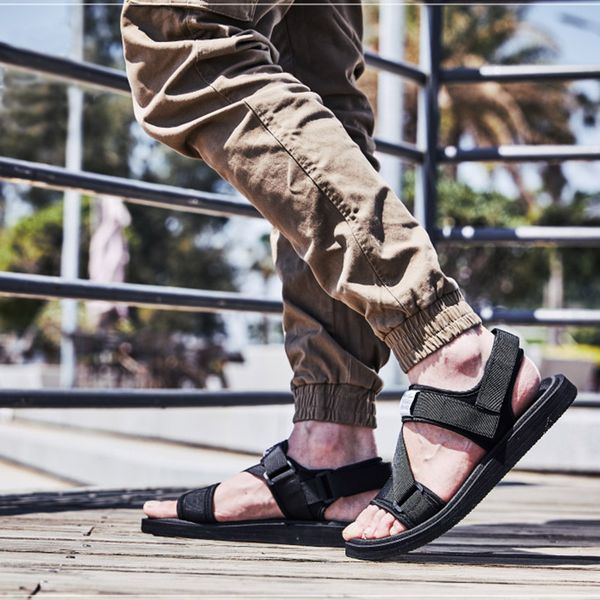 2020 new summer men's beach shoes men's sandals open-toed casual sandals and slippers comfortable sandalias mujer,big size 38-45, Black
2020 new summer men's beach shoes men's sandals open-toed casual sandals and slippers comfortable sandalias mujer,big size 38-45, Black