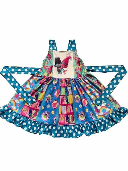 children's wear 2020 latest design dress sleeveless girl boutique set style girl cartoon print pattern fashion style, White
children's wear 2020 latest design dress sleeveless girl boutique set style girl cartoon print pattern fashion style, White