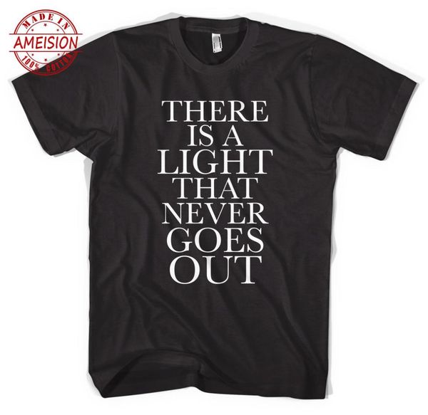 the smiths morrissey there is a light t shirt all sizes colours new t shirts funny tee new funny, White;black
the smiths morrissey there is a light t shirt all sizes colours new t shirts funny tee new funny, White;black