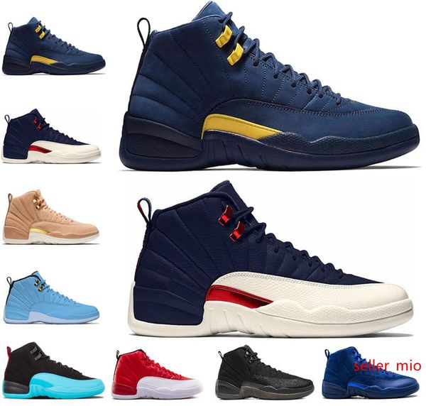 men 12s gamma blue basketball shoes college navy dark grey flu game playoffs french blue gym red designer shoes sneakers size us 7-13
men 12s gamma blue basketball shoes college navy dark grey flu game playoffs french blue gym red designer shoes sneakers size us 7-13