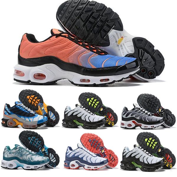 Mens Mercurial TN Plus SE NIC QS Running Shoes scarpe Tns Blue Gray Black White Chaussures TN Requin Sneakers Size 40-45
Mens Mercurial TN Plus SE NIC QS Running Shoes scarpe Tns Blue Gray Black White Chaussures TN Requin Sneakers Size 40-45