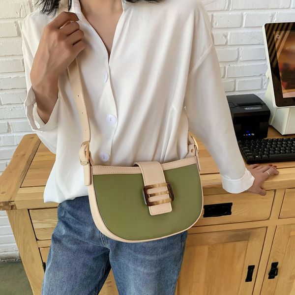 2020 new ladies armpit bag solid color large capacity semi-circular armpit bag simple and elegant crossbody women's
2020 new ladies armpit bag solid color large capacity semi-circular armpit bag simple and elegant crossbody women's
