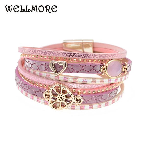 tennis wellmore stlye glass leather bracelet wrap bracelets for women trendy bohemian wholesale b17110601, Golden;silver
tennis wellmore stlye glass leather bracelet wrap bracelets for women trendy bohemian wholesale b17110601, Golden;silver