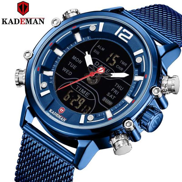 kademan male creative business chronograph quartz clock fashion men watch stainless steel waterproof watch men relogio masculino, Slivery;brown
kademan male creative business chronograph quartz clock fashion men watch stainless steel waterproof watch men relogio masculino, Slivery;brown