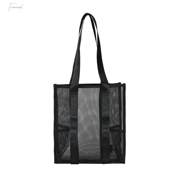 large capacity shopping tote solid color mesh shoulder bag handbags women casual hollowed simple handle bags bolsas feminina
large capacity shopping tote solid color mesh shoulder bag handbags women casual hollowed simple handle bags bolsas feminina