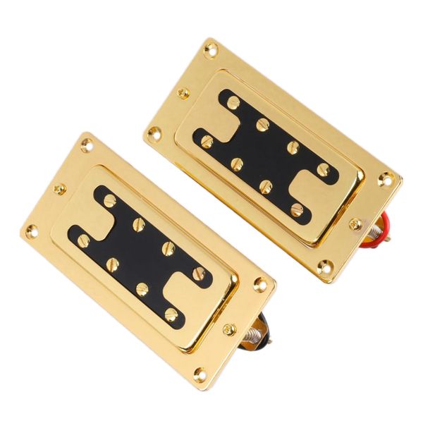1 set 4 string noiseless pickup gold for bass guitar replacement
1 set 4 string noiseless pickup gold for bass guitar replacement