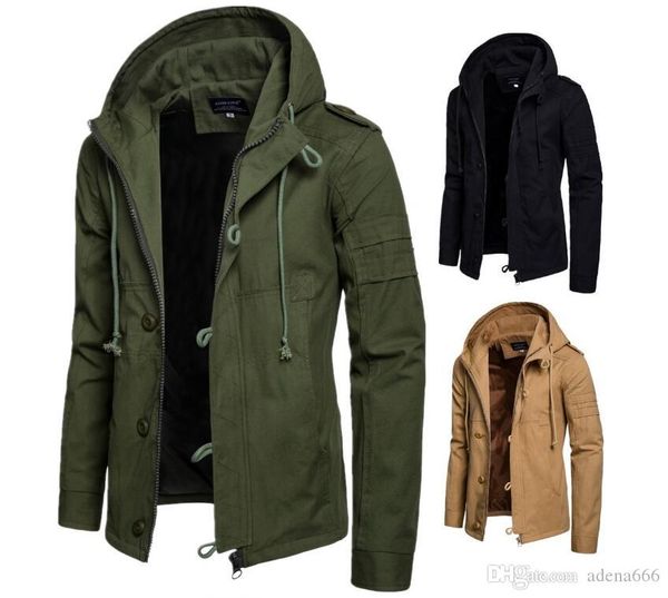 new autumn winter designer fashion men jackets hoodies outdoor sports casual mens windcheater coat male windbreak suit size m-xxl, Black;brown 
new autumn winter designer fashion men jackets hoodies outdoor sports casual mens windcheater coat male windbreak suit size m-xxl, Black;brown