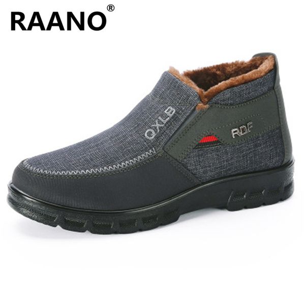 plush men shoes winter snow boots warm fur inside casual ankle boots men slip-on loafer antiskid bottom cotton shoes for father, Black
plush men shoes winter snow boots warm fur inside casual ankle boots men slip-on loafer antiskid bottom cotton shoes for father, Black