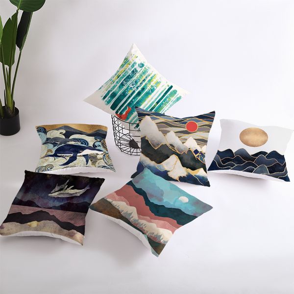 nordic mountain sun creative cushion cover landscape office home covers decoration home decor 45x45cm
nordic mountain sun creative cushion cover landscape office home covers decoration home decor 45x45cm