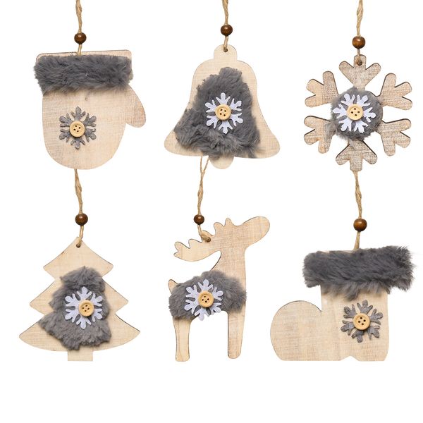 christmas pendant wooden hanging ornaments with twines embellishments crafts plush decoration for christmas tree pack of 6
christmas pendant wooden hanging ornaments with twines embellishments crafts plush decoration for christmas tree pack of 6
