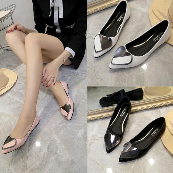 women's flats ladies heart comfy loafers shoes soft pointed toe flats sweet loafers slip-on single casual boat pregnant shoes, Black
women's flats ladies heart comfy loafers shoes soft pointed toe flats sweet loafers slip-on single casual boat pregnant shoes, Black