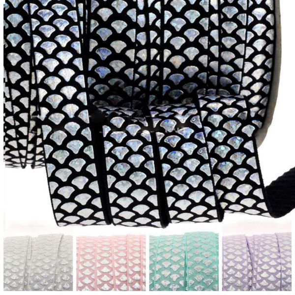 5/8" hologram silver foil mermaid scale foe fold over elastic for handmade hair tie headband accessory welcome custom printed, Slivery;white
5/8" hologram silver foil mermaid scale foe fold over elastic for handmade hair tie headband accessory welcome custom printed, Slivery;white