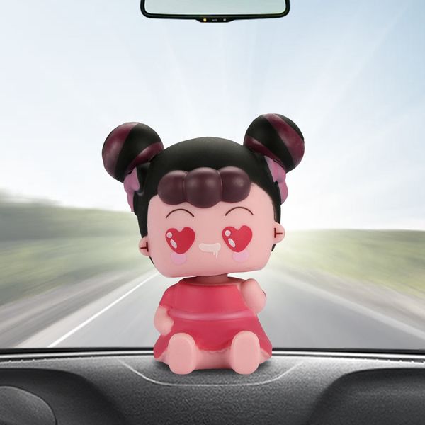 car ornaments cute pvc little girl shaking head doll dashboard decoration toys home automobile interior decor accessories gifts
car ornaments cute pvc little girl shaking head doll dashboard decoration toys home automobile interior decor accessories gifts