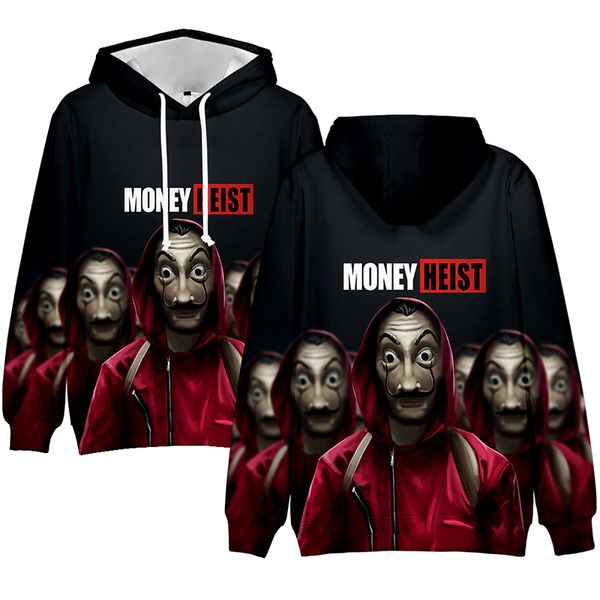 la casa de papel толстовки кофты мужчины женщины толстовки пальто топы с капюшоном дом бумаги 3d с длинным рукавом повседневная 3d пуловер п, Black
la casa de papel толстовки кофты мужчины женщины толстовки пальто топы с капюшоном дом бумаги 3d с длинным рукавом повседневная 3d пуловер п, Black