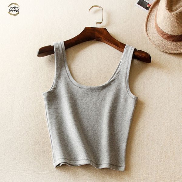 womens autumn short cropped cotton tank new 2019 fall fashion ladies' casual cotton crop tanks, White
womens autumn short cropped cotton tank new 2019 fall fashion ladies' casual cotton crop tanks, White