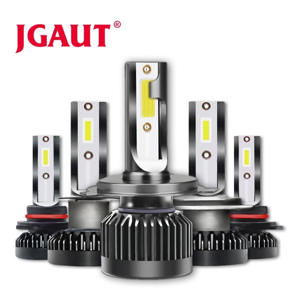 

jgaut mini h4 led h7 headlights car light h1 h8 h9 h11 9005 hb3 9006 hb4 9012 fog lights lamp auto bulbs 80w 8000lm 12v 24v cob