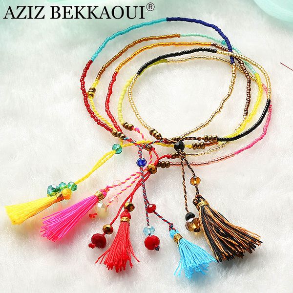 aziz bekkaoui summer style handmade bohemia multicolor bracelets beaded weaving bracelets for women friendship bracelet gift, Golden;silver
aziz bekkaoui summer style handmade bohemia multicolor bracelets beaded weaving bracelets for women friendship bracelet gift, Golden;silver