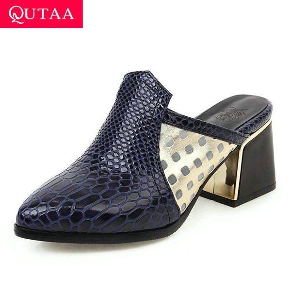 qutaa 2020 pu leather slingback ladies pumps square high heel summer sandals fashion pointed toe slip on women shoes size 34-43, Black
qutaa 2020 pu leather slingback ladies pumps square high heel summer sandals fashion pointed toe slip on women shoes size 34-43, Black