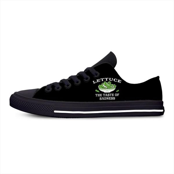 lettuce the taste of sadness novelty casual shoes popular breathable lightweight sneakers for men women vegon vegetarian, Black
lettuce the taste of sadness novelty casual shoes popular breathable lightweight sneakers for men women vegon vegetarian, Black
