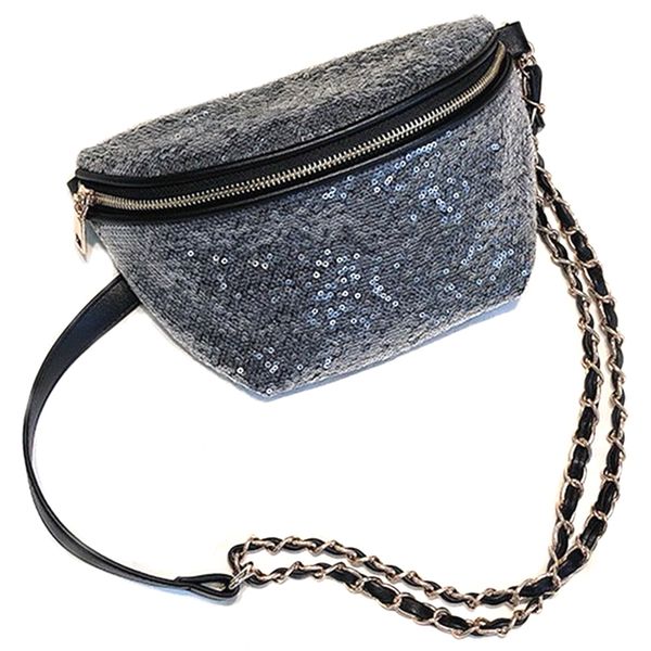 new sequins design waist packs women funny packs shoulder waist bag fashion ladies chest bag female cross body chain bags(black
new sequins design waist packs women funny packs shoulder waist bag fashion ladies chest bag female cross body chain bags(black
