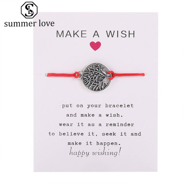 new make a wish card bracelet simple elegant wax rope adjustable chain multi-shapes pendant woven bracelets for women girls gift 2020-z, Black
new make a wish card bracelet simple elegant wax rope adjustable chain multi-shapes pendant woven bracelets for women girls gift 2020-z, Black