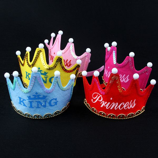 5 pieces happy birthday party light hats polka crown prince princess cap shower baby decoration boy girl gifts supplie
5 pieces happy birthday party light hats polka crown prince princess cap shower baby decoration boy girl gifts supplie