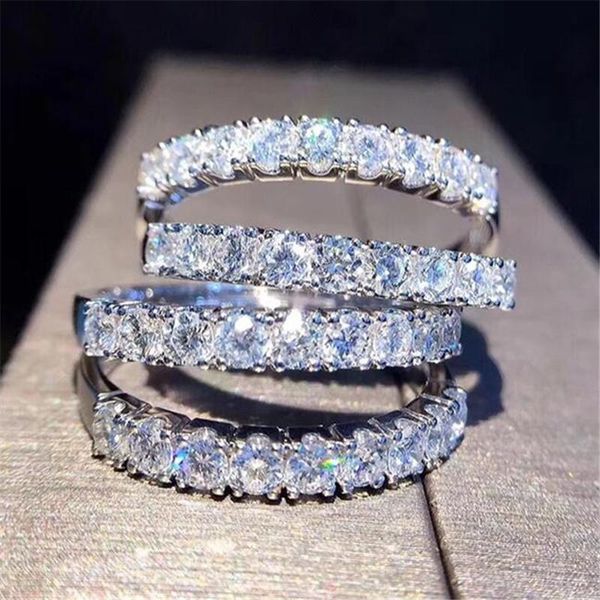 luxury jewelry 925 sterling silver full white sapphire cz diamond gemstones promise women wedding bridal ring for lover's gift, Slivery;golden
luxury jewelry 925 sterling silver full white sapphire cz diamond gemstones promise women wedding bridal ring for lover's gift, Slivery;golden