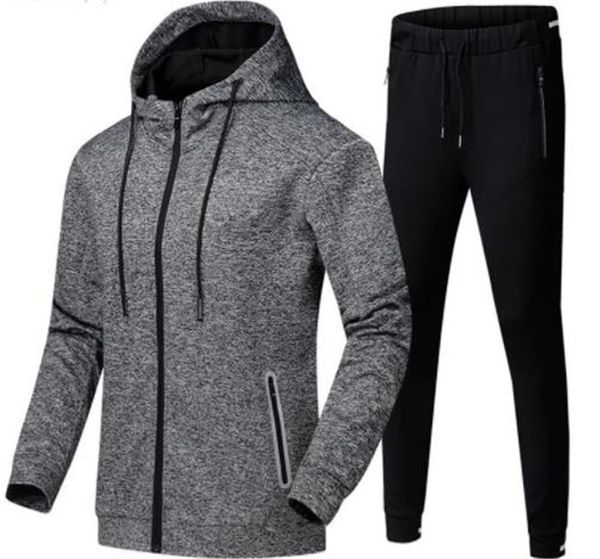 men designer suit sports and leisure suit stretch sweater pants two piece men outdoor sportswear plus size clothes, Gray
men designer suit sports and leisure suit stretch sweater pants two piece men outdoor sportswear plus size clothes, Gray