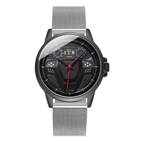 men's creative steering wheel watch alloy quartz watches gift for your loved ones or relatives mens watches relogio masculino, Slivery;brown
men's creative steering wheel watch alloy quartz watches gift for your loved ones or relatives mens watches relogio masculino, Slivery;brown