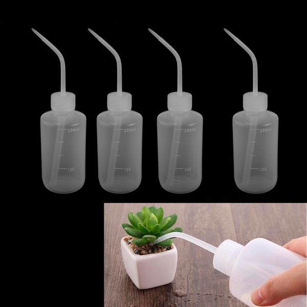 4pcs 500ml bend mouth squeeze watering bottle/can for succulent wash cleaning,with the scale marks lightweight
4pcs 500ml bend mouth squeeze watering bottle/can for succulent wash cleaning,with the scale marks lightweight