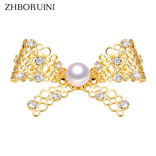 zhboruini 2019 new natural freshwater pearl brooch creative gold bow brooch pins pearl jewelry for women accessories non fading, Slivery;golden
zhboruini 2019 new natural freshwater pearl brooch creative gold bow brooch pins pearl jewelry for women accessories non fading, Slivery;golden