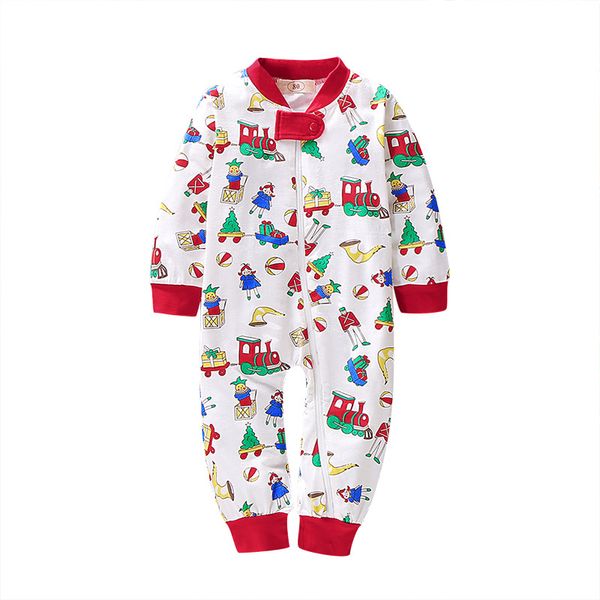 autumn baby clothes infant baby girls romper long sleeve cartoon print rompers kids casual jumpsuit christmas, Blue 
autumn baby clothes infant baby girls romper long sleeve cartoon print rompers kids casual jumpsuit christmas, Blue