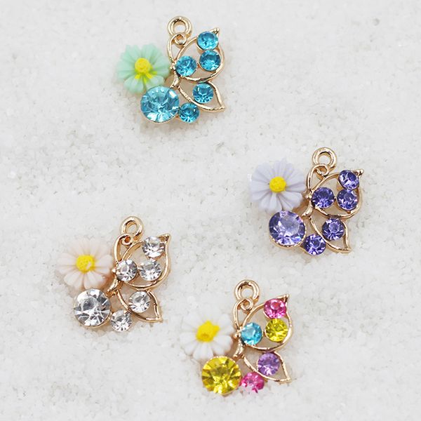 10pcs rhinestone butterfly charms for jewelry making alloy pendant gold color diy fit bracelet necklace 17*18mm accessories, Bronze;silver
10pcs rhinestone butterfly charms for jewelry making alloy pendant gold color diy fit bracelet necklace 17*18mm accessories, Bronze;silver