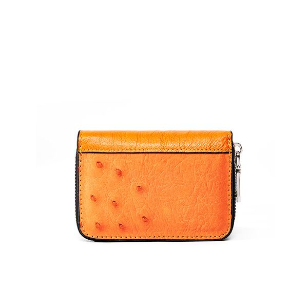 high-end leather coin purse ladies design ostrich leather card bag female short paragraph fashion multi card orange clutch bag lucky bag 153
high-end leather coin purse ladies design ostrich leather card bag female short paragraph fashion multi card orange clutch bag lucky bag 153