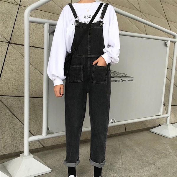 womens jeans femme 2019 nouveau spring autumn jean slim high waist loose straight pants women strap overalls ladies jeans korean, Blue
womens jeans femme 2019 nouveau spring autumn jean slim high waist loose straight pants women strap overalls ladies jeans korean, Blue