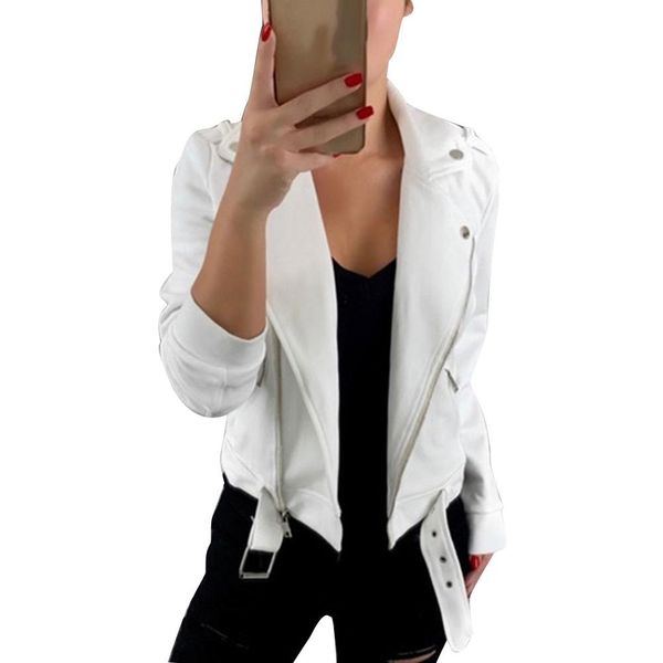 casual women jacket solid color sweatshirt turn down collar long sleeve fashion retro short jacket zip coat, Black;brown
casual women jacket solid color sweatshirt turn down collar long sleeve fashion retro short jacket zip coat, Black;brown