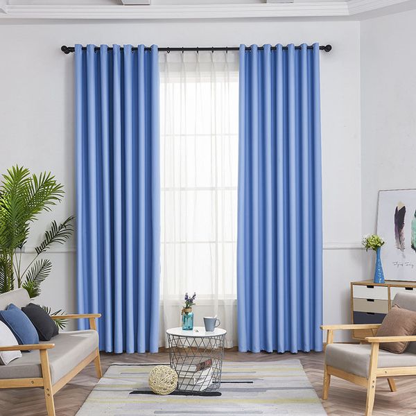 solid color blackout curtains window for kitchen living room bedroom polyester curtains treatments drape jy
solid color blackout curtains window for kitchen living room bedroom polyester curtains treatments drape jy