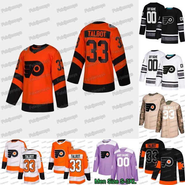 33 Cam Talbot Philadelphia Flyers 2019 Stadium Series Wayne Simmonds Claude Giroux Oskar Lindblom Carter Hart James van Riemsdyk Jersey
33 Cam Talbot Philadelphia Flyers 2019 Stadium Series Wayne Simmonds Claude Giroux Oskar Lindblom Carter Hart James van Riemsdyk Jersey