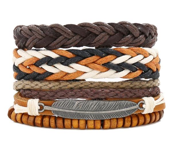 100% genuine leather bracelet alloy leaf wax rope beading adjustable bracelet men's combination suit bracelet 3style/1set, Black
100% genuine leather bracelet alloy leaf wax rope beading adjustable bracelet men's combination suit bracelet 3style/1set, Black