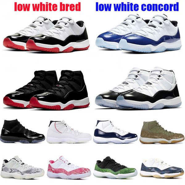 retro low white bred 11 concord blue 11s basketball shoes women olive snakerskin midnight jumpman xii men trainers sneakers, White;red
retro low white bred 11 concord blue 11s basketball shoes women olive snakerskin midnight jumpman xii men trainers sneakers, White;red