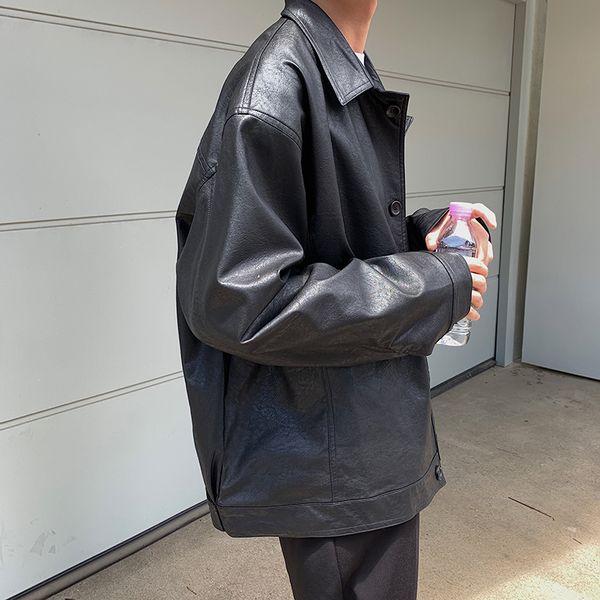 2019 autumn and winter korean version of european and american style simple leisure locomotive solid color up leather, Black
2019 autumn and winter korean version of european and american style simple leisure locomotive solid color up leather, Black
