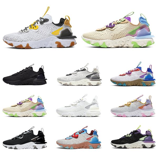 react element vision 55 87 running shoes men women triple black white iridescent honeycomb mens trainers sports sneakers size 36-45
react element vision 55 87 running shoes men women triple black white iridescent honeycomb mens trainers sports sneakers size 36-45