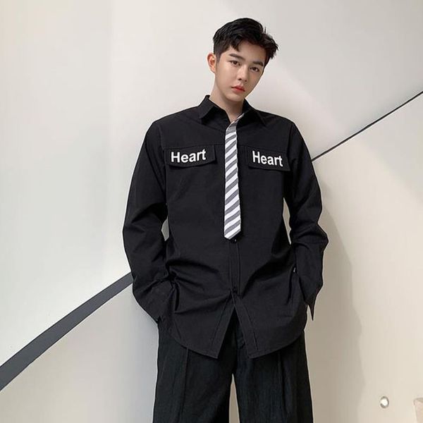 мужчины tie сращивание повседневного длинный рукав мужской hip hop vintage black белая рубашка, White;black
мужчины tie сращивание повседневного длинный рукав мужской hip hop vintage black белая рубашка, White;black
