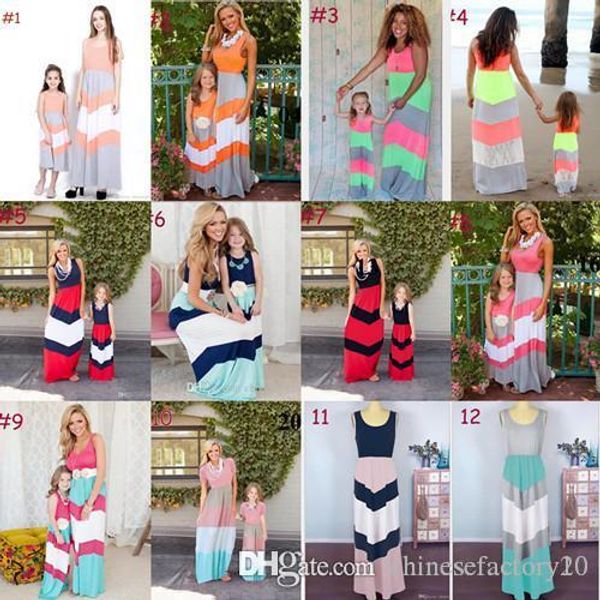 mommy daughter matching dress mother and daughter stripe dresses summer mom and baby sleeveless long dress 12 colors, Blue
mommy daughter matching dress mother and daughter stripe dresses summer mom and baby sleeveless long dress 12 colors, Blue