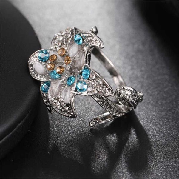 women vintage fire opal flower ring wedding engagement gift jewelry size 5-10, Slivery;golden
women vintage fire opal flower ring wedding engagement gift jewelry size 5-10, Slivery;golden