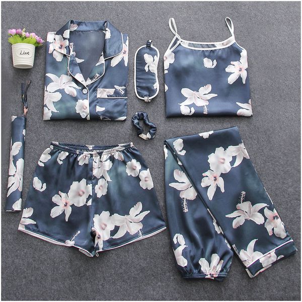 strawberry seven-piece pajamas women spring and autumn summer silk-like long-sleeved korean-style fresh student wear home clothes suit
strawberry seven-piece pajamas women spring and autumn summer silk-like long-sleeved korean-style fresh student wear home clothes suit