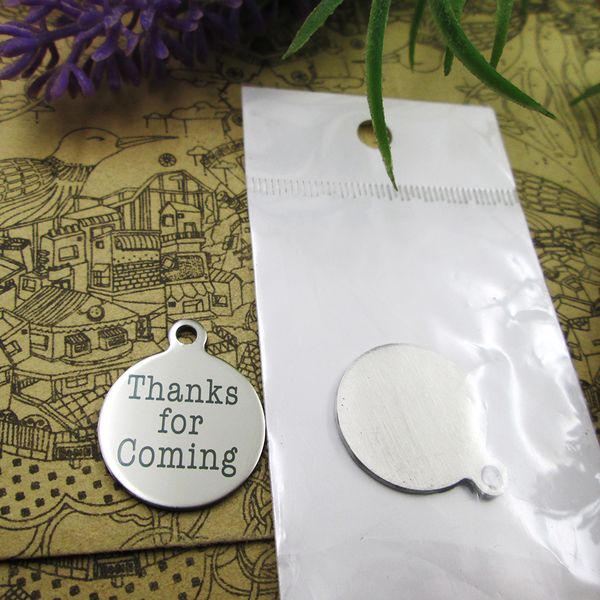 40pcs--"thanks for coming"stainless steel charms more style for choosing diy charms pendants for necklace, Bronze;silver
40pcs--"thanks for coming"stainless steel charms more style for choosing diy charms pendants for necklace, Bronze;silver