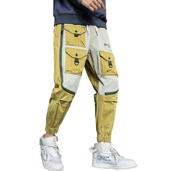2020 hip hop streetwear men's joggers pants fashion men casual cargo pants trousers high street elastic waist harem pant abz659, Black
2020 hip hop streetwear men's joggers pants fashion men casual cargo pants trousers high street elastic waist harem pant abz659, Black