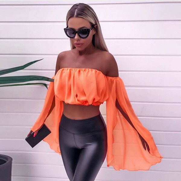 summer fairy slash neck chiffon ruffles blouses off shoulders flare sleeve mesh gauze spliced pleated shirt tube top, White
summer fairy slash neck chiffon ruffles blouses off shoulders flare sleeve mesh gauze spliced pleated shirt tube top, White