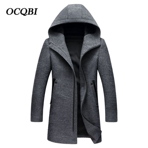 plus size 2018 mens clothing hat casual overcoats winter pockets designer dress wool mens coat zippers, Black
plus size 2018 mens clothing hat casual overcoats winter pockets designer dress wool mens coat zippers, Black